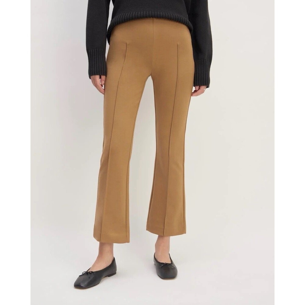 Everlane Dream Kick Flare Pant in Toasted Coconut Brown Size S Small NWT!!